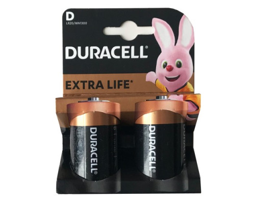 Батарейка DURACELL LR20(D) blister 2 (2/20) (АРТ3096) mag-5000394127562140278