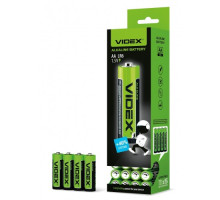 Батарейка VIDEX LR06 (AA) box 4шт (60/720) (988) mag-4820118298498138185