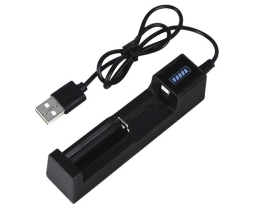 Зарядний пристрій BLC-001A/BL-011 USB 1х18650 (1/100/600) (1033) mag-2000001579817140226