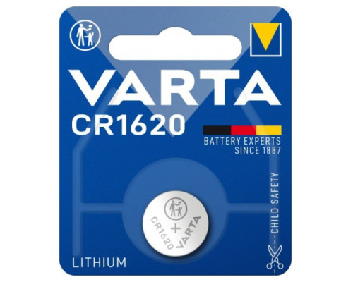 Батарейка VARTA CR 1620 BLI 1 LITHIUM (5305) mag-4008496276936140478