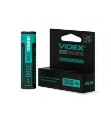 Акумулятор 18650 Videx 3000mAh (1/20) захист блістер Арт.8113 mag-4820118295275144227