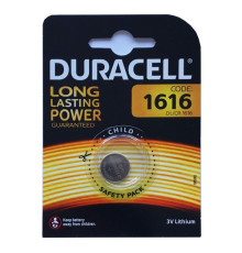 Батарейка DURACELL 1616 blister 1 (1/10) (АРТ1985) mag-5000394030336141200