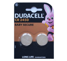 Батарейка DURACELL 2450 blister 2 (2/20) (АРТ1989) mag-5000394152137140280