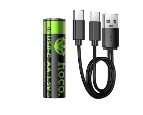 Акумулятори літієві Hoco JA3 AA rechargeable lithium battery(2PCS) 860мАг mag-6942007667449146291