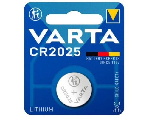 Батарейка VARTA CR 2025 BLI 1 LITHIUM (3054) mag-400849627687510378