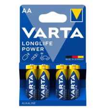 Батарейка VARTA LONGLIFE Power AA(R6) blister 4 (4/80/400) (АРТ8974) mag-4008496559435140479