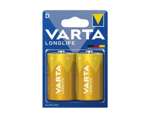 Батарейка VARTA LONGLIFE D LR20 bl (2/20/100) (5536) mag-4008496525348145255
