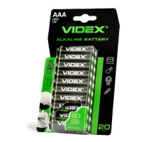 Батарейка VIDEX LR03 (AAA) box 20шт (20/80/800) (1904) mag-4820246486194140268