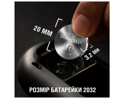 Батарейка DURACELL 2032 blister 2 (2/20/200) (АРТ8634) mag-5000394203921140281