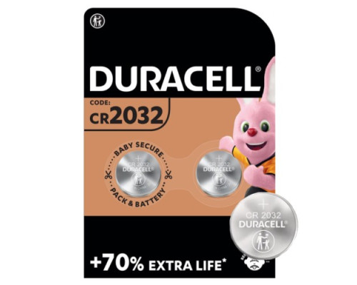 Батарейка DURACELL 2032 blister 2 (2/20/200) (АРТ8634) mag-5000394203921140281
