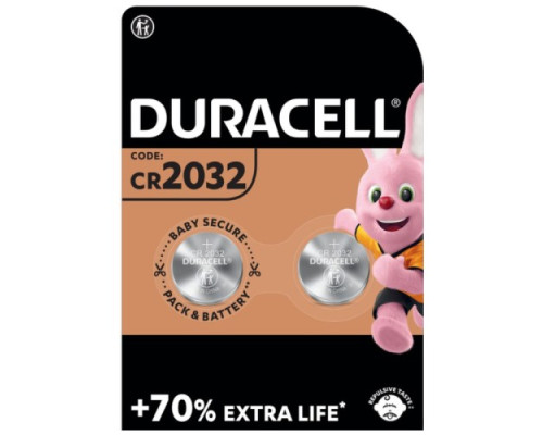 Батарейка DURACELL 2032 blister 2 (2/20/200) (АРТ8634) mag-5000394203921140281