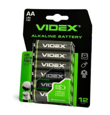 Батарейка VIDEX LR06 (AA) box 12шт (12/72/720) (1895) mag-4820246486200138189
