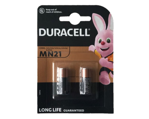 Батарейка DURACELL A23 MN21 blister 2 (2/20) (АРТ9120) mag-5000394071117141202
