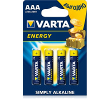 Батарейка VARTA Energy AAA BLI 4 ALKALINE LR3 (1769) mag-4008496626458138172