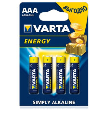 Батарейка VARTA Energy AAA BLI 4 ALKALINE LR3 (1769) mag-4008496626458138172