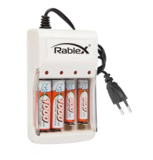 Зарядний пристрій Rablex RB-415 (4 канали+AA+ AAA ) (1/100) (1579) mag-4819840002121140244