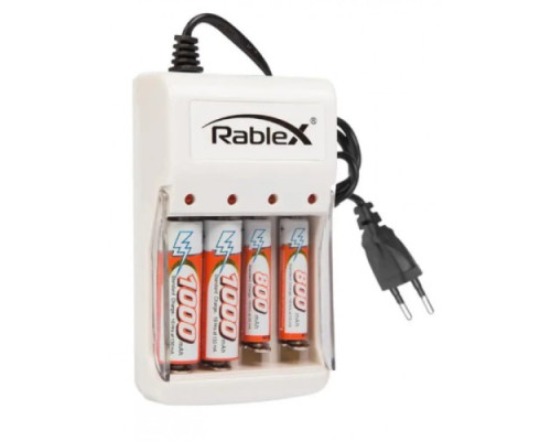 Зарядний пристрій Rablex RB-415 (4 канали+AA+ AAA ) (1/100) (1579) mag-4819840002121140244