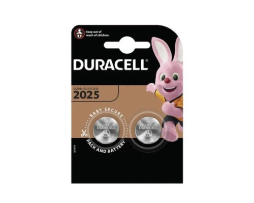 Батарейка DURACELL 2025 blister 2 (2/20/200) (АРТ8417) mag-5000394203907141203