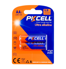 Батарейка PKCELL AA LR6-2B 1.5V (2шт) PLS-00-00160151
