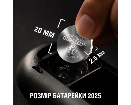 Батарейка Duracell CR2025 (5шт) PLS-00-00160067
