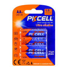 Батарейка PKCELL AA LR6-4B 1.5V (4шт) PLS-00-00160153