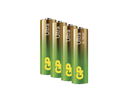 Батарейка GP Ultra Alkaline LR6 AA 1.5V (4шт) PLS-00-00066246