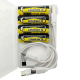 Акумуляторна батарейка LiitoKala USB-T36 AA R6 USB-C (4шт) PLS-00-00161207