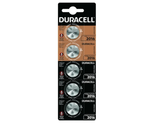 Батарейка Duracell CR2016 (5шт) PLS-00-00160068