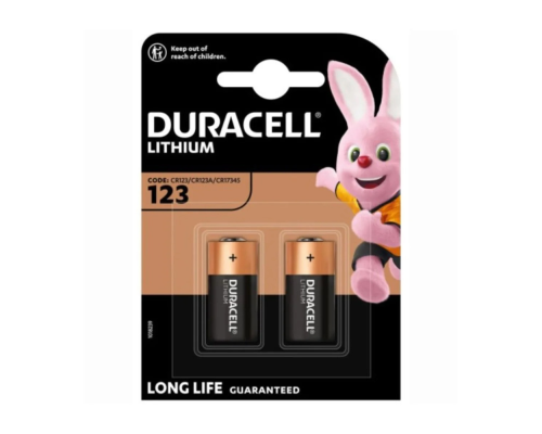 Батарейка Duracell CR123 (2шт) PLS-00-00160070