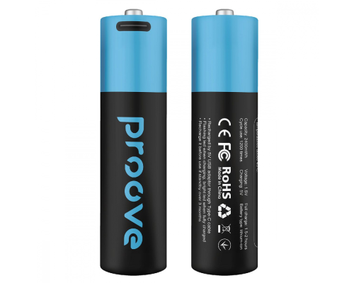Акумуляторна батарейка Proove Compact Energy AA 2 pcs PLS-00-00124440