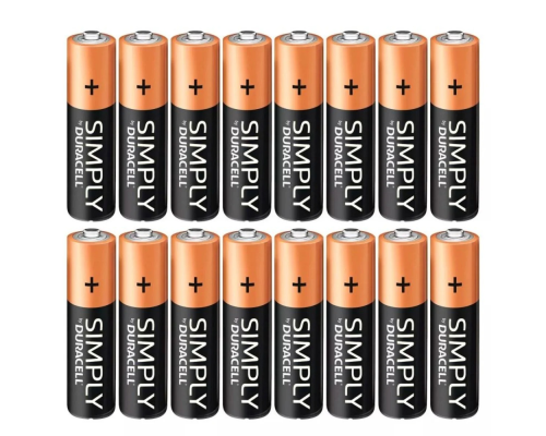 Батарейка Duracell Simply LR3 AAA (16шт) PLS-00-00162383