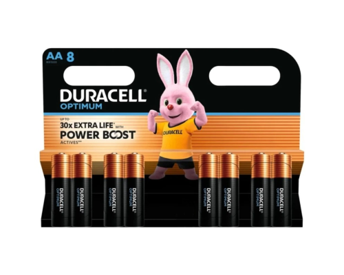 Батарейка Duracell Optimum LR6 AA MX1500 (8шт) PLS-00-00160073