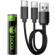 Акумуляторна батарейка Hoco JA4 AAA USB-C (2шт) PLS-00-00160074