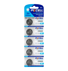 Батарейка PKCELL CR2025 (5шт) PLS-00-00137535