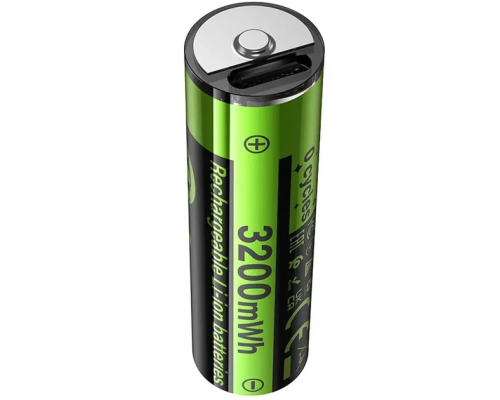 Акумуляторна батарейка Hoco JA3 AA USB-C (2шт) PLS-00-00160075