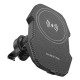 Автотримач з бездротовим ЗП BOROFONE BH215 Adelante magnetic wireless 5W/7.5W/10W/15W чорний mag-694199110979929789