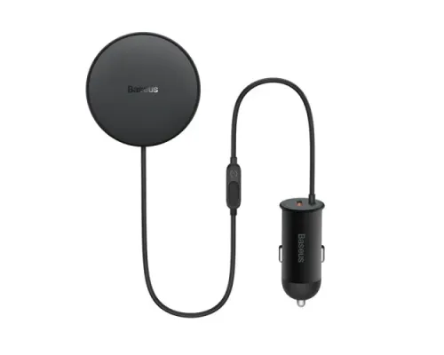 Бездротовий АЗП Baseus CW01 Magnetic Wireless 15W(+АЗУ Type-С 25W) Claw Editon Black C40141000111-00 mag-6932172629441151244