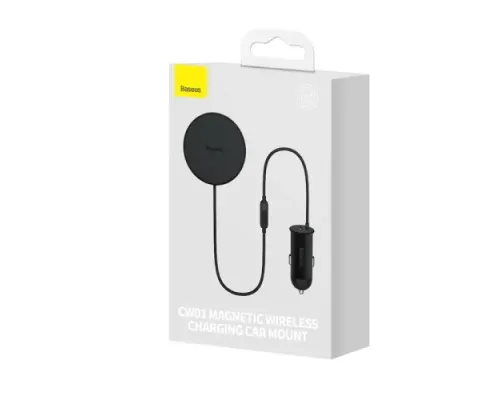Бездротовий АЗП Baseus CW01 Magnetic Wireless 15W(+АЗУ Type-С 25W) Claw Editon Black C40141000111-00 mag-6932172629441151244
