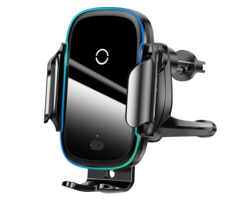 Бездротовий АЗП Baseus Light Electric Holder Wireless Charger 15W Black WXHW03-01 mag-6953156212466135385
