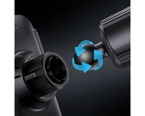 Бездротовий АЗП Baseus Wisdom Auto Alignment Car Mount Wireless QI 15W Air Outlet Black CGZX000001 mag-6932172605568145670