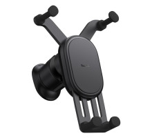 Бездротовий АЗП Baseus Stable Gravitational Wireless Charging Car Mount Pro 15W Black SUWX030001 mag-693217262026454511