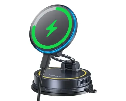 Бездротовий АЗП PrimeTrip VC2 Flex Pro Magnetic Wireless Suction Cup Version Black C0013F01 mag-6953156298965152096