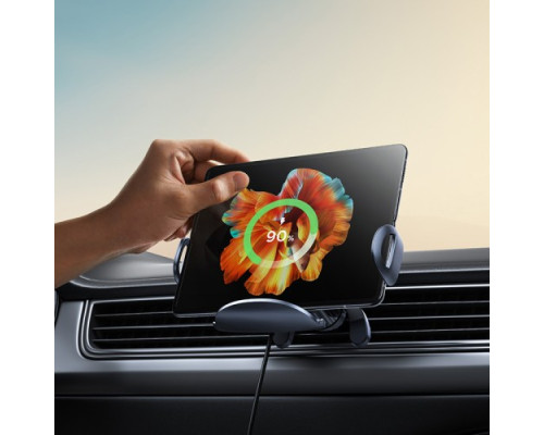 Бездротовий АЗП Baseus LightChaser Series Triple-Coil Wireless Charging Black C40355901111-00 mag-6932172654306139255