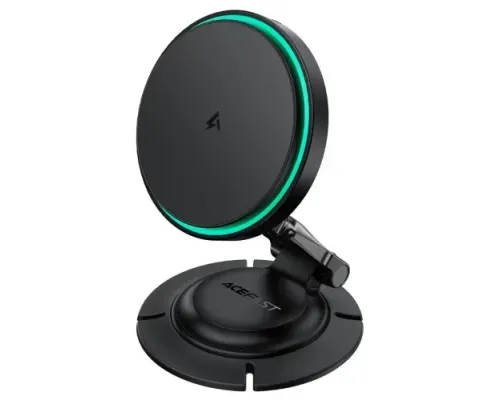 Бездротовий АЗП ACEFAST D65 magnetic folding wireless charging car holder Black дефект пакування mag-2000001679593153818