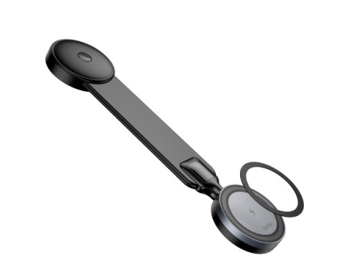 Бездротовий АЗП Hoco HW29 Totem ring magnetic wireless fast charging (center console) Black gray mag-6942007642163138145