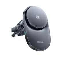 Бездротовий АЗП Baseus PrimeTrip VC2 Pro Magnetic Wireless Charging Car Mount Qi2.2 Black C0013N00 mag-6942521201426152055