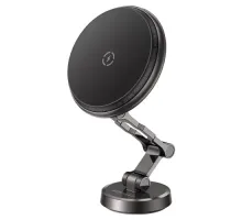 Бездротовий АЗП ACEFAST D30 MagSafe folding wireless charging car holder Black mag-6974316283089153274