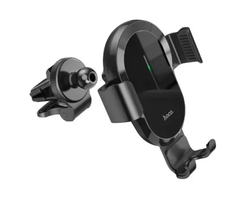 Бездротовий АЗП Hoco CA105 Guide three-axis linkage wireless charging car holder 15W Black mag-6931474762443153088