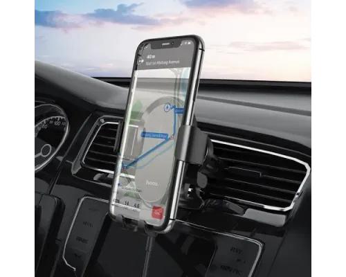 Бездротовий АЗП Hoco CA105 Guide three-axis linkage wireless charging car holder 15W Black mag-6931474762443153088
