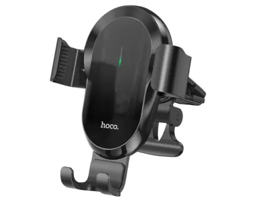 Бездротовий АЗП Hoco CA105 Guide three-axis linkage wireless charging car holder 15W Black mag-6931474762443153088